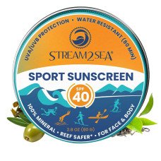 Stream2Sea Sunscreen Zinc Balm SPF 40 Sport