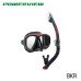 Tusa Powerview Adult Dry Mask & Snorkel Combo Snorkeling Set